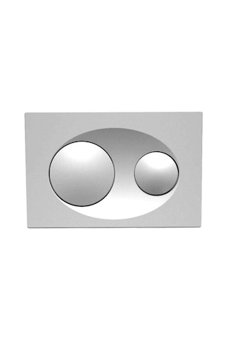 Eca Serel Gömme Rezervuar Kumanda Paneli P400180 Krom Mat. Buton Eca Serel Gömme Rezervuar Kumanda Paneli P400180 Krom Mat. Buton