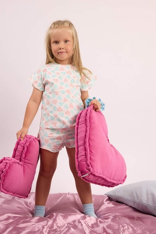 Defacto Baskılı 2li Ecru Pijama Takımı Kız Bebek H9309a526smer233 Ekru-er233