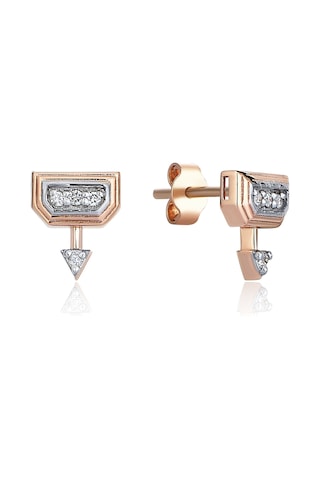 Reis T10524 Glow Dia Earring Altın