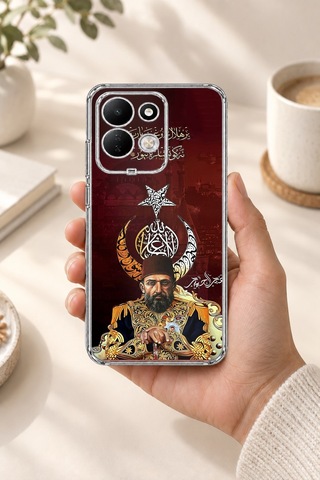 Redmi 17 4g/5g Uyumlu Abdülhamid Han Baskılı Silikon Kılıf