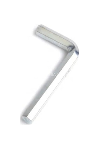 Tekli Alyan Anahtar, 12 Mm, Dayanıklı Çelik, L-tipi