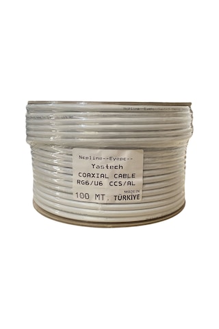 EYEPC 100 M Uydu Anten Kablosu 100 Metre Rg6U4