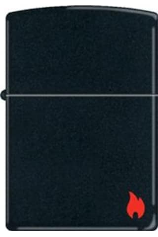 Zıppo Çakmak 218 Flame 2 Numara Siyah