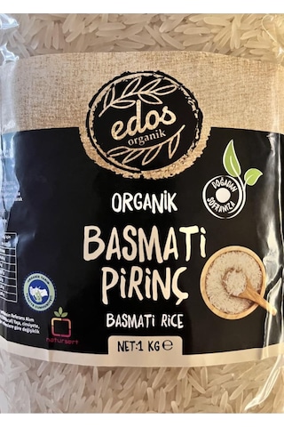 Edos Organik Basmati Piriniç 1 Kg