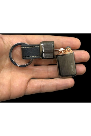 Füme Anahtarlıklı Mini Benzinli Çakmak 709750