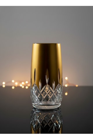Bohemia Kristal Kahve Yanı Su Bardağı Altın Yaldızlı 150 Cc 6 Adet Altın