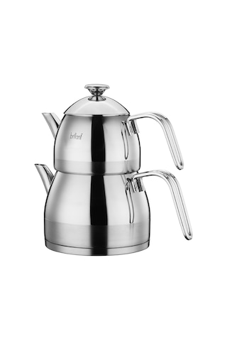Brillant Mizar Mini Boy Inox Kulp Çelik Çaydanlık Çelik