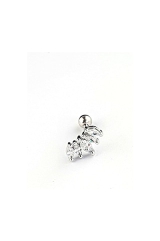 Pırlanta Parlaklığında Zirkon Taşlı 925ayar Gümüş Tragus Helix Kikirdak Piercing 24518319