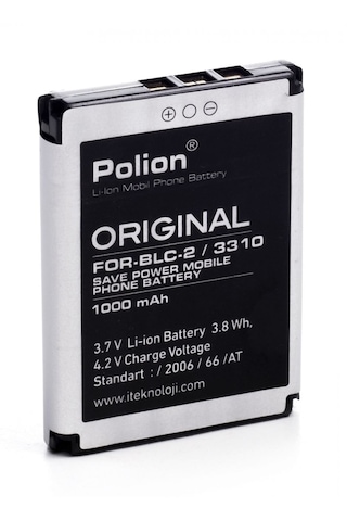 Nokia Blc2-3310 Eski Sürüm 1100 Mah Polion Batarya Nokia Blc2-3310 Eski Sürüm 1100 Mah Polion Batarya