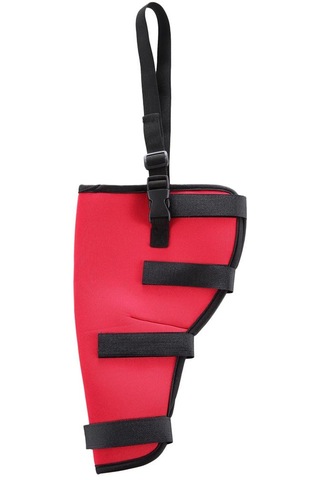 Homyl Köpek Yardımcı Kemer Sağ-arka-bacak-kırmızı-l