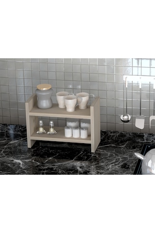 Denis Pratik Tezgah Üsti Raf , Kavanoz Bardak Rafı