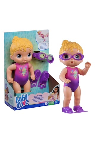 Baby Alive Sunny Swimmer Küçük Yüzücü Oyuncak Bebek