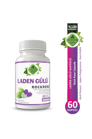 Gökçek Şifa Laden Gülü 60 Kapsül