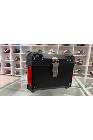 Rexx 60 Litre Abs Motosiklet Arka Çanta - Siyah Tek Renk