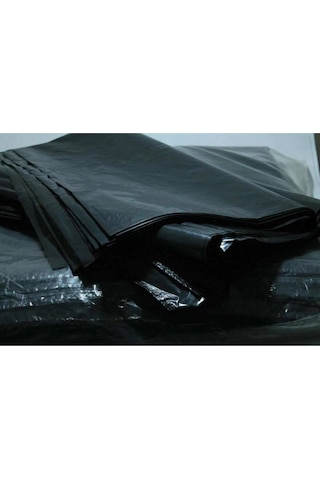 120x150 Cm Siyah 10 Kg Dökme Çöp Torbası Kalın Dökme Çöp Poşeti Hantal Boy