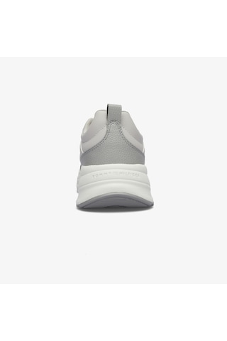 Tommy Hilfiger Chunky Dressy Kadın Gri Sneaker Düz Fw0fw08346 Gri