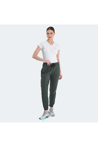 Slazenger VETERAN RBN Kadın Cepli Haki Eşofman Altı