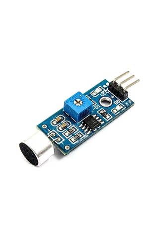 Ses Sensörü Gürültü-ses Algılama Modülü Tek Dijital Çıkış Arduino Rodevino