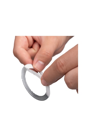 Zore Çiftli Metal M-safe Halkası Siyah