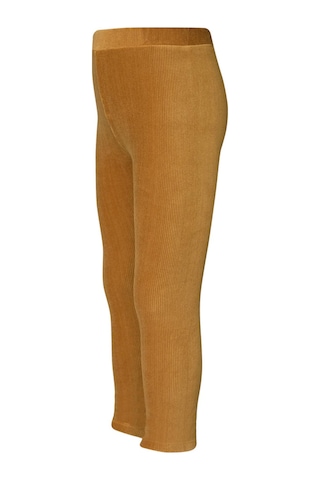 Lovetti Hardal Kız Çocuk Fitilli Kadife Tayt 9312H005 Hardal