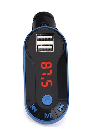 Hello Usb-sd-bluetooth-mp3 Destekli 12-24 Volt Ekranlı Hafızasız Fm Transmitter Hl-19682