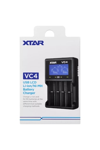 Xtar Vc4 Dörtlü Li-ion / Nı-cd / Nı-mh Pil Şarj Cihazı