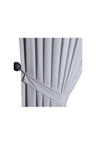 Beyaz Ada Fon Perde Normal Pile 1'e 2,5 Pile-beyaz Beyaz