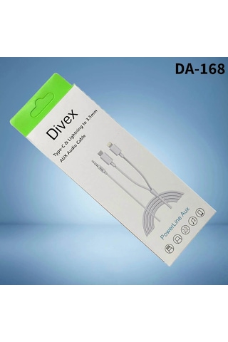 Divex Type-c - Lightning To 3.5mm Aux Stereo Kablo Da-168