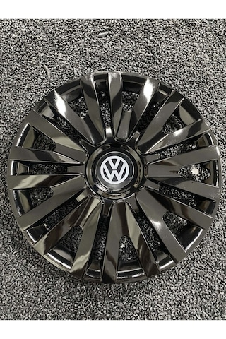 Volkswagen Caddy 15" Inç Kırılmaz Jant Kapağı Siyah 4 Adet 5911syhww