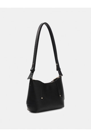 Guess Darcy Dönüştürülebilir Omuz Kadın Siyah Omuz Çantası Hwbg9914180-bla Siyah