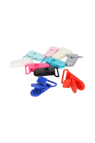 Moveevo Nylon Su Geçirmez Çadır/şemsiye Klembi, Renk Rastgele, 10 Adet - Dış Mekan Kumaş Kapakları İçin Dayanıklı Tutucu Diğer