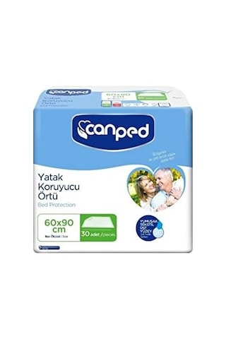 Canped 60x90 Cm 30lu Yatak Koruyucu Örtü Açık Indigo