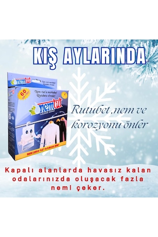 Rutubet Giderici Nem Emici Koku Küf Ve Korozyon Önleyici 1 Kutu