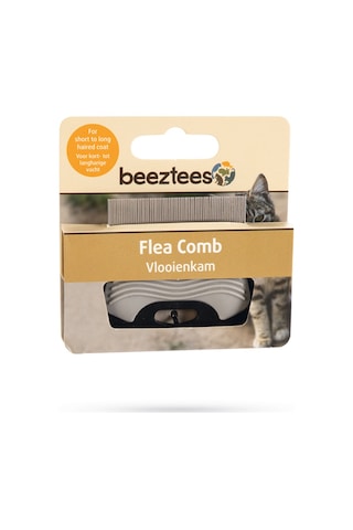 Beeztees Pire Temizleme Tarağı, Siyah, S, 7cm