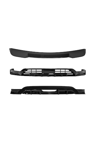 Red Lion Parts Byd Seal U Body Kit Ön Lip Arka Difüzör Siyah Renk 2parça Boyasız +üst Bagaj Spoiler 3parça