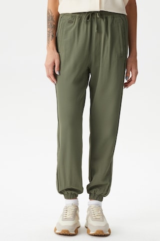 Lacoste Women's Jogger Fit Pant Kadın Dokuma Eşofman Altı Haki Haki