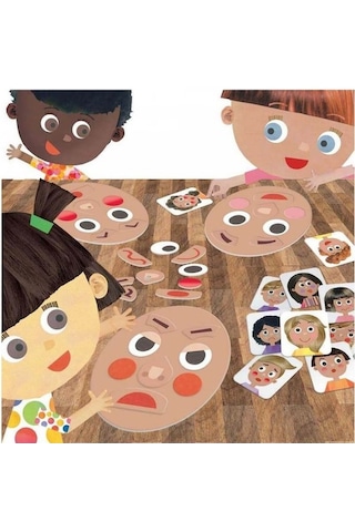 Headu Funny Faces (3-6 Yaş) Mu28009