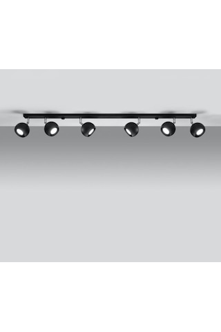 Rsylight Retro Siyah 180 Derece Hareketli Modern Spor 4 Lü Led Spot Avize Günışığı Ampullü 120 Cm Siyah Rsylight Retro Siyah 180 Derece Hareketli Modern Spor 4 Lü Led Spot Avize Günışığı Ampullü 120 Cm Siyah