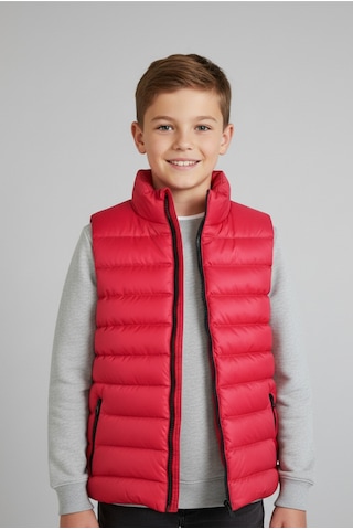 Erkek Çocuk Kırmızı Şişme Yelek Kırmızı
