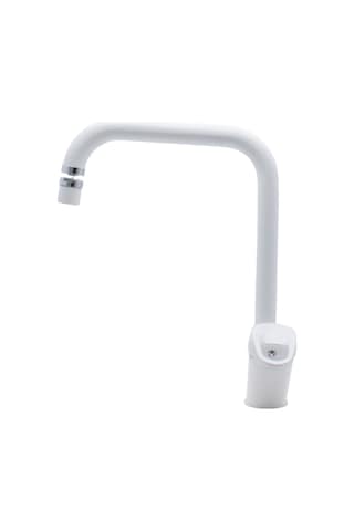 Kustar Lexus Beyaz Mutfak Eviye Bataryası