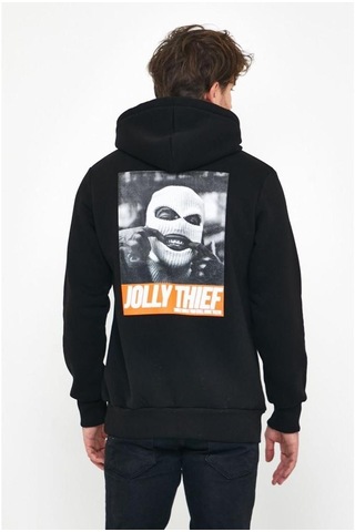 Oksit Claud Jolly Thief Baskılı Unisex Sweatshirt