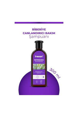 Biberiye Canlandırıcı Bakım Şampuanı 300 Ml K.ağacı Özlü Saç Toniği 125 Ml.