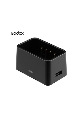 Singree Godox V1 Serisi Flaş Pilleri İçin Usb Şarj Cihazı - 8.4v Çıkış, Type-c Girişli