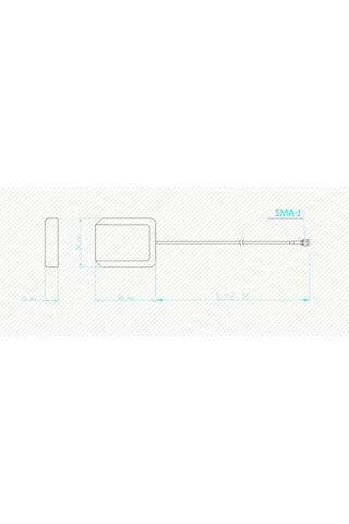 Antenna Home Ahgg.101 Gps/bd Kutulu Harici Anten Sma