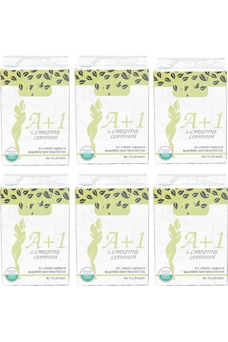 Hhs A1 L-Carnitine Lepidium Bitkisel 30 Kapsül X 6 Adet