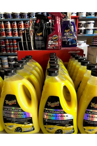 Meguiars Ultımate Wash&Wax Köpüklü Boya Kor. Şampuan 17748 1.4 Lt