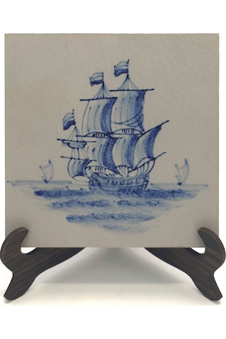 Hollanda Deseni Baskılı Mdf Masaüstlük 10x10 609