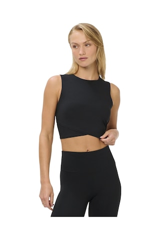 Sweaty Betty Sweaty Betty All Day Cropped Wrap Kadın Tank Top Blk Siyah