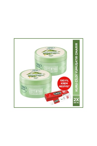 Arko Nem Besleyici Bakım Kremi Zeytinyağlı 2 x 250 ML