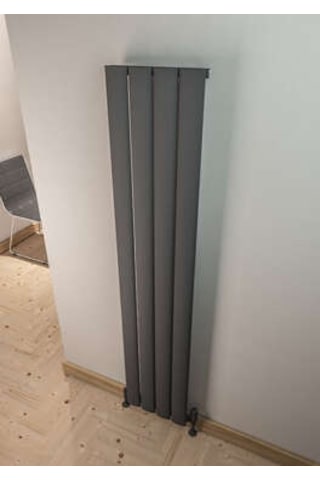 Warma Serez Dikey Alüminyum Radyatör 375x1800 Pütürlü Antrasit 7946